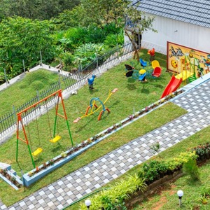 Picture of kids play area from child-friendly luxury hotel in Munnar
