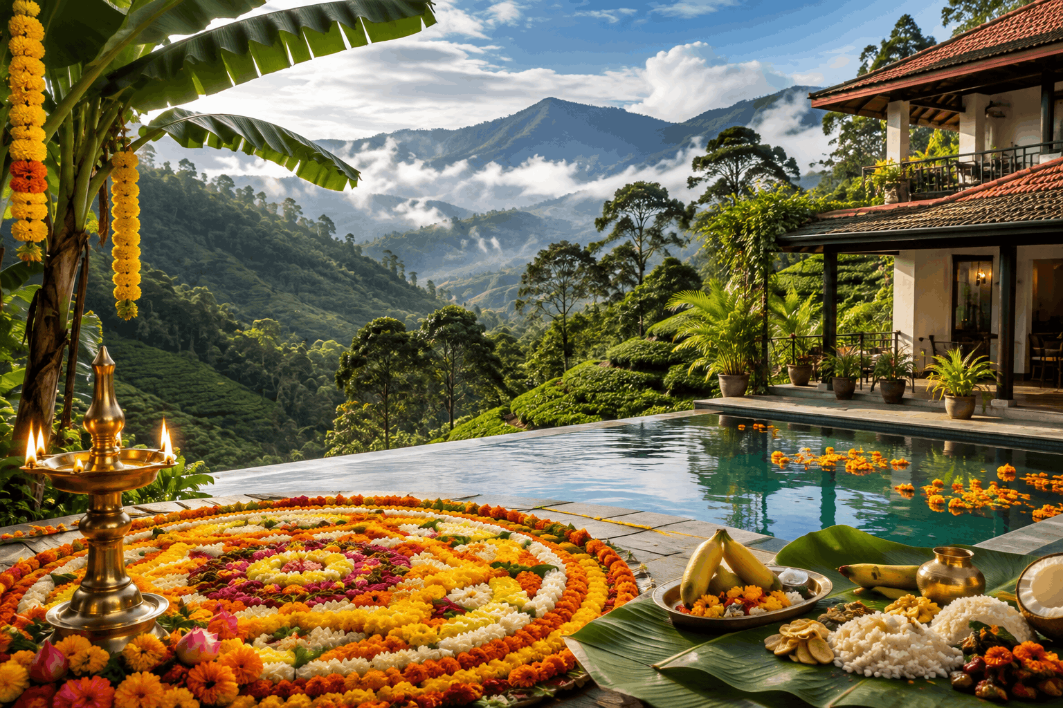 Celebrate Onam Holidays in Munnar: A Memorable Stay at Le Serene Resort & Spa